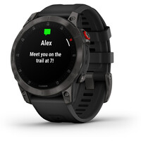 Garmin pulsómetros con gps EPIX 2 Black Sapphire Carbon Gray DLC Ti 05