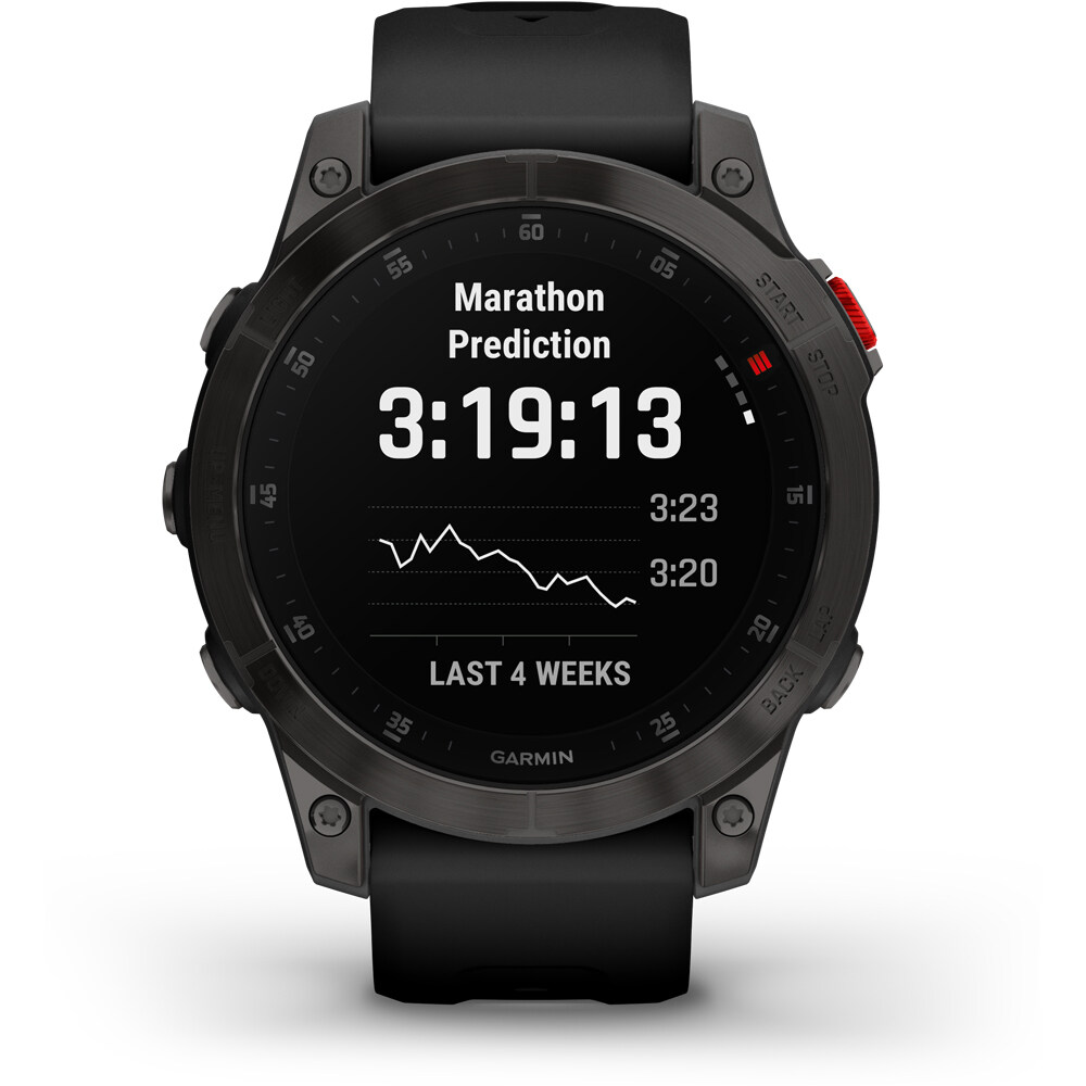 Garmin pulsómetros con gps EPIX 2 Black Sapphire Carbon Gray DLC Ti 14