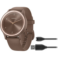 Garmin smartwatch Vivomove Sport Marrn vista frontal