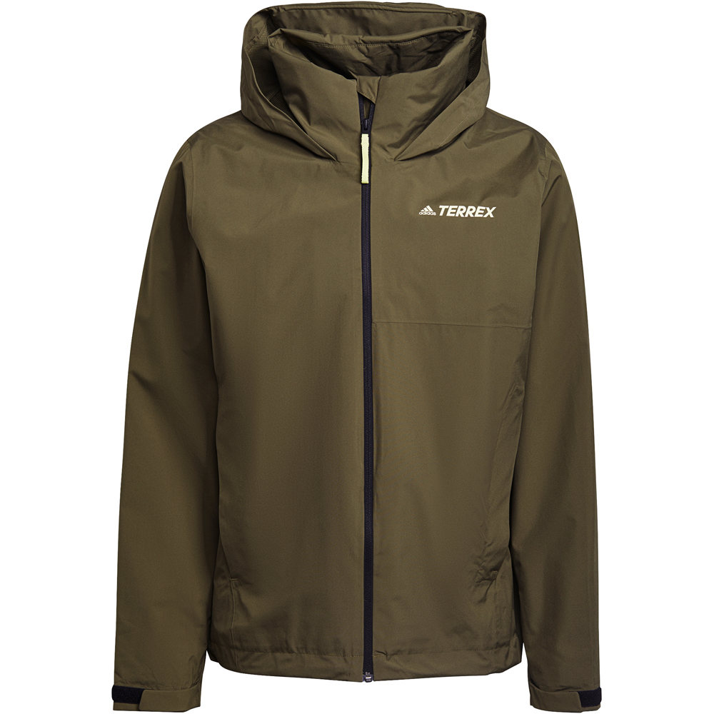 adidas chaqueta impermeable hombre Terrex Multi RAIN.RDY Primegreen Two-Layer impermeable 05