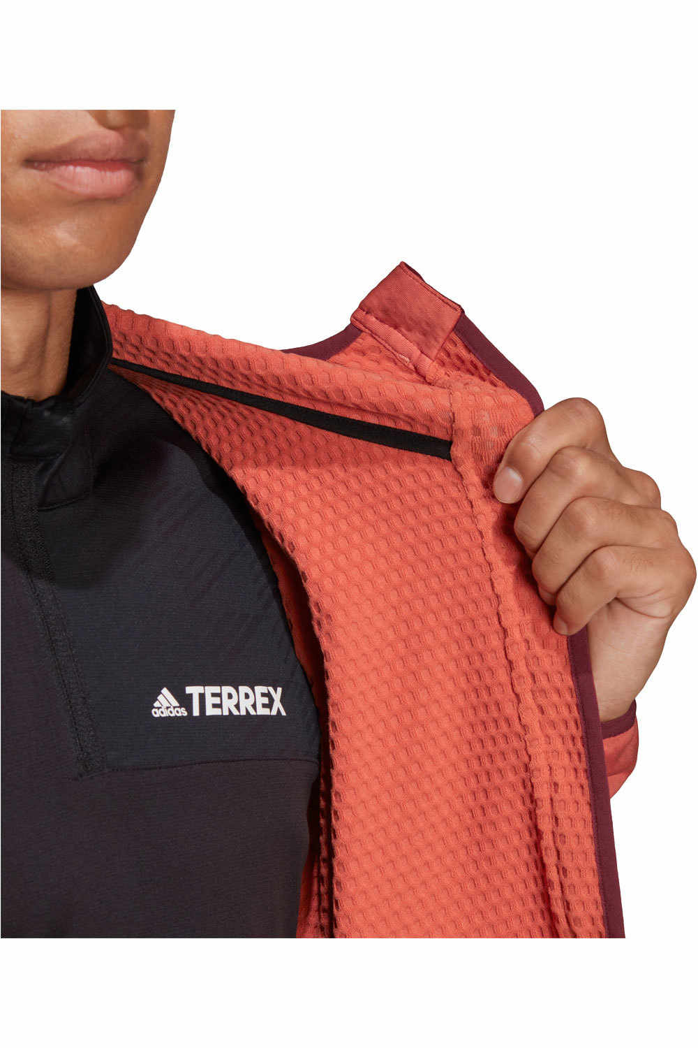 adidas forro polar hombre Terrex Tech Fleece Lite Hooded Hiking 04