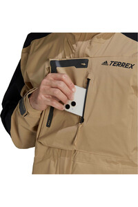 adidas chaqueta impermeable hombre TERREX XPLORIC RAIN.RDY MOUNTAIN vista detalle