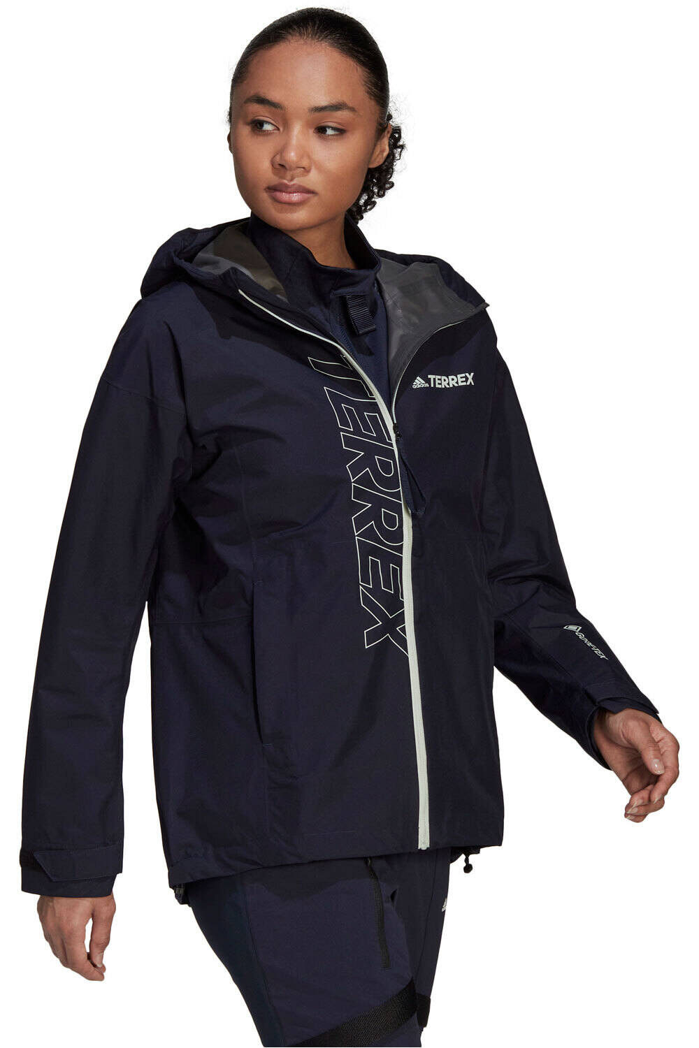 adidas chaqueta impermeable mujer Terrex GORE-TEX Paclite impermeable 06