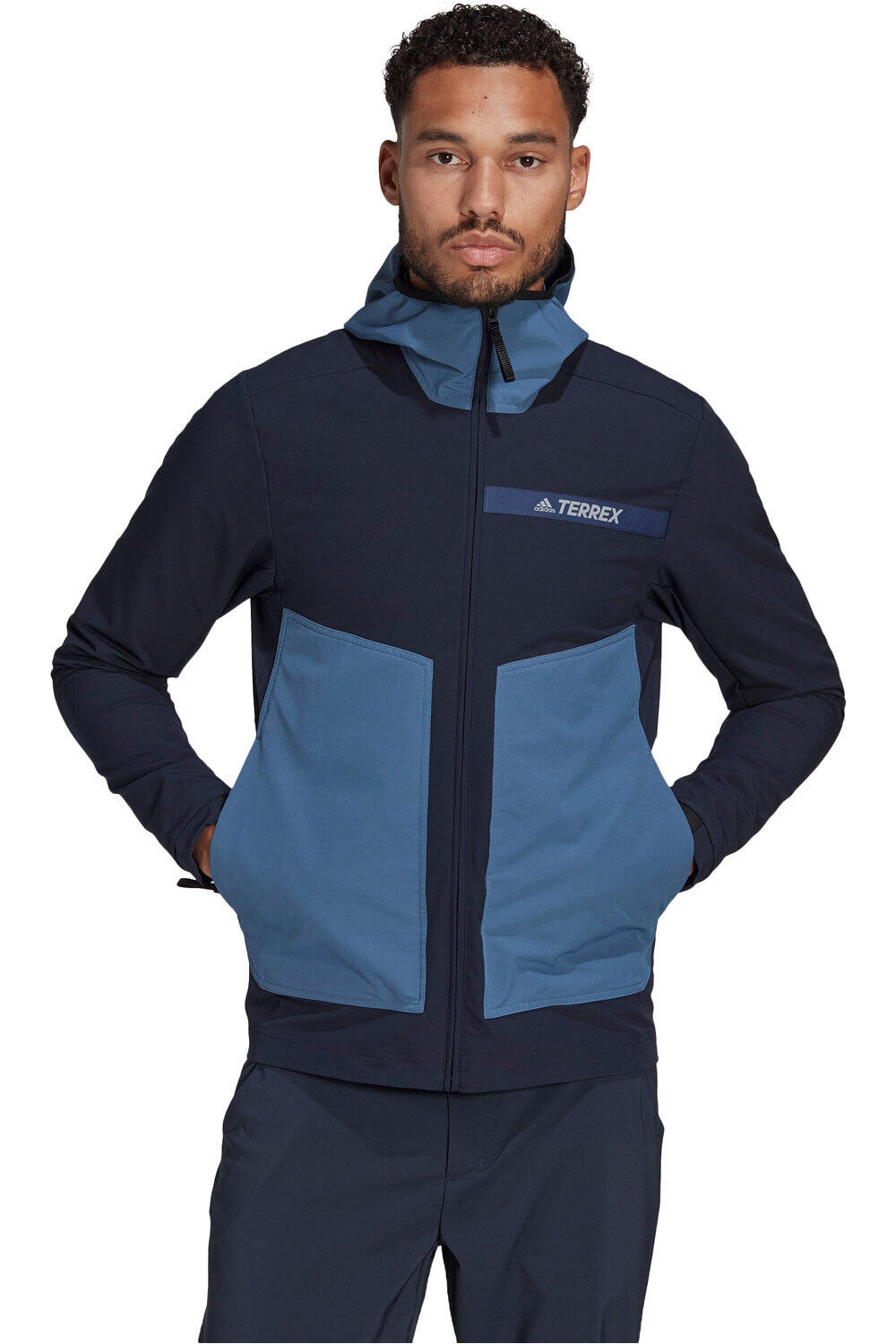 adidas forro polar hombre Terrex Multi Soft Shell vista frontal