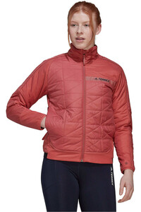 adidas chaqueta outdoor mujer Terrex Multi Synthetic Insulated vista frontal