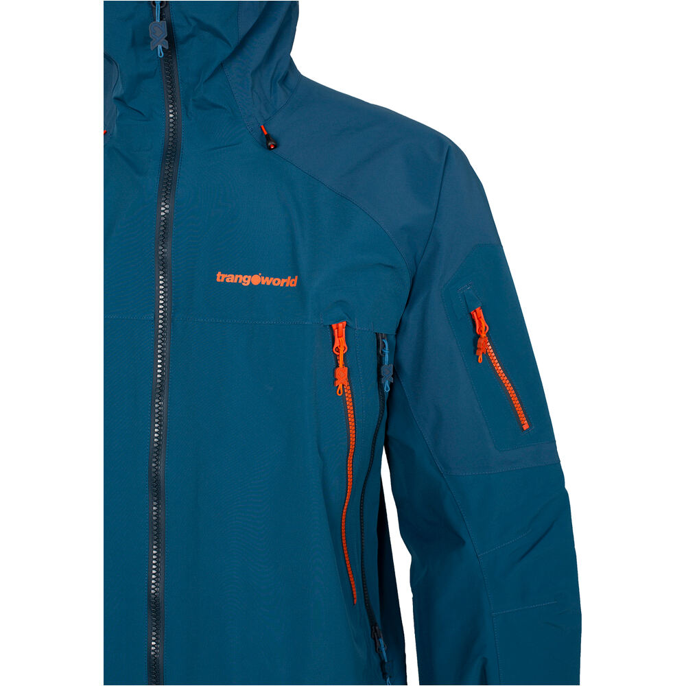 Trango chaqueta impermeable hombre TRX2 SHELL PRO vista trasera