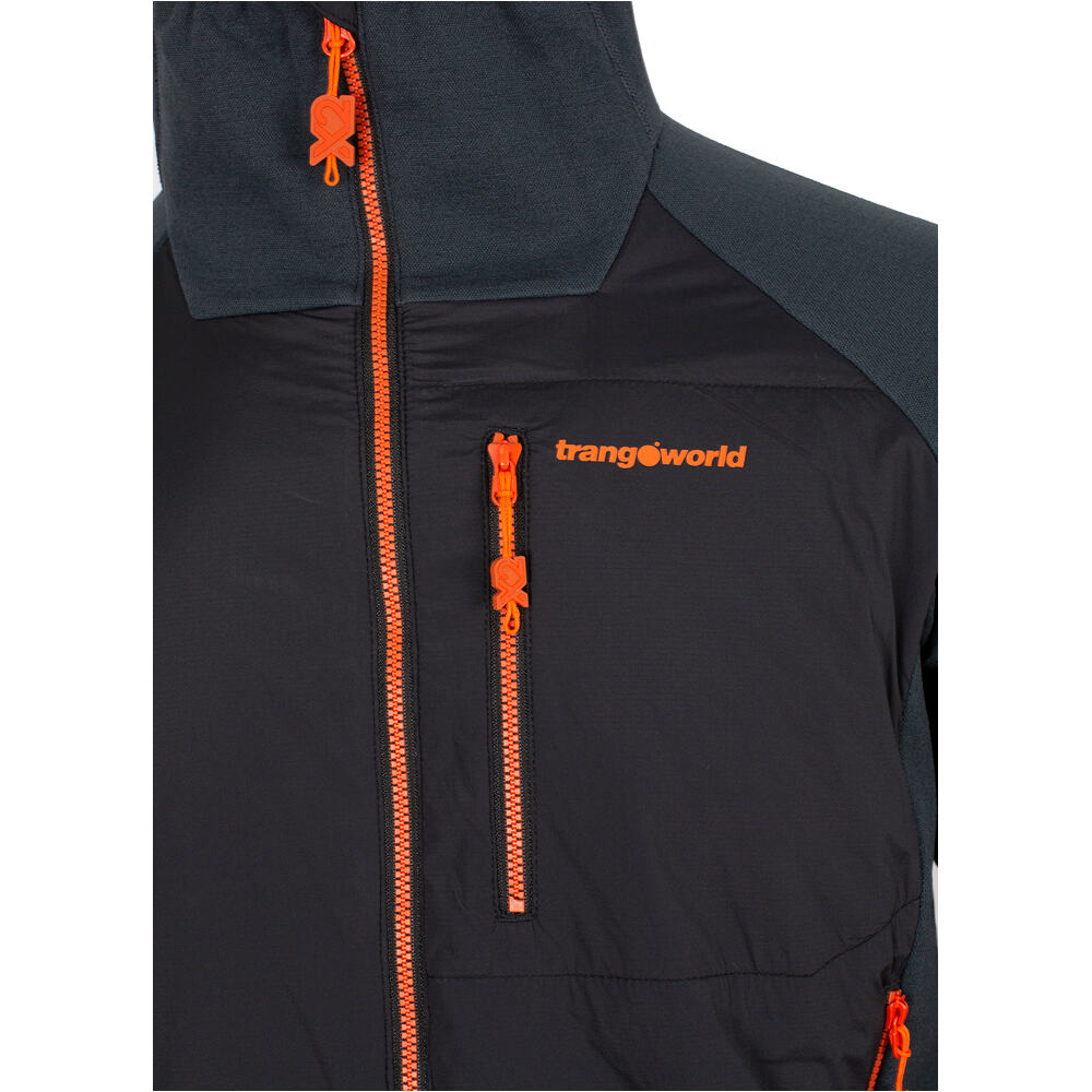 Trango forro polar hombre TRX2 HYBRID LT PRO vista trasera