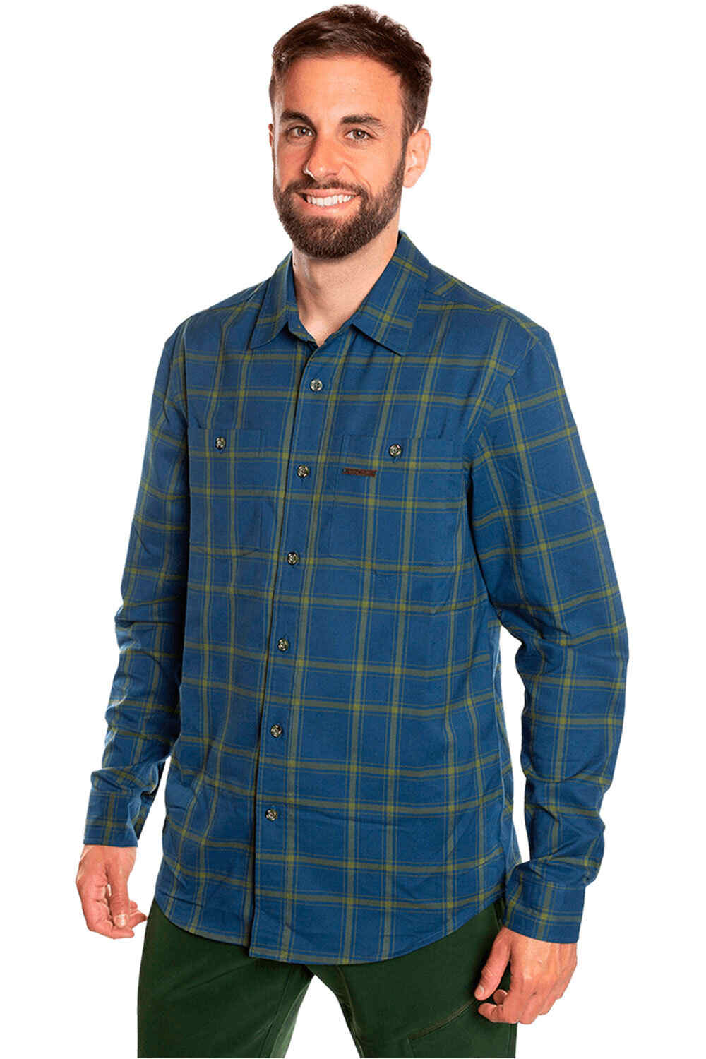 Trango zernez camisa montaña manga larga hombre
