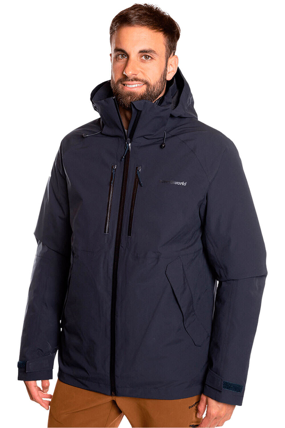 Trango chaqueta impermeable insulada hombre LEPSALA COMPLET vista frontal