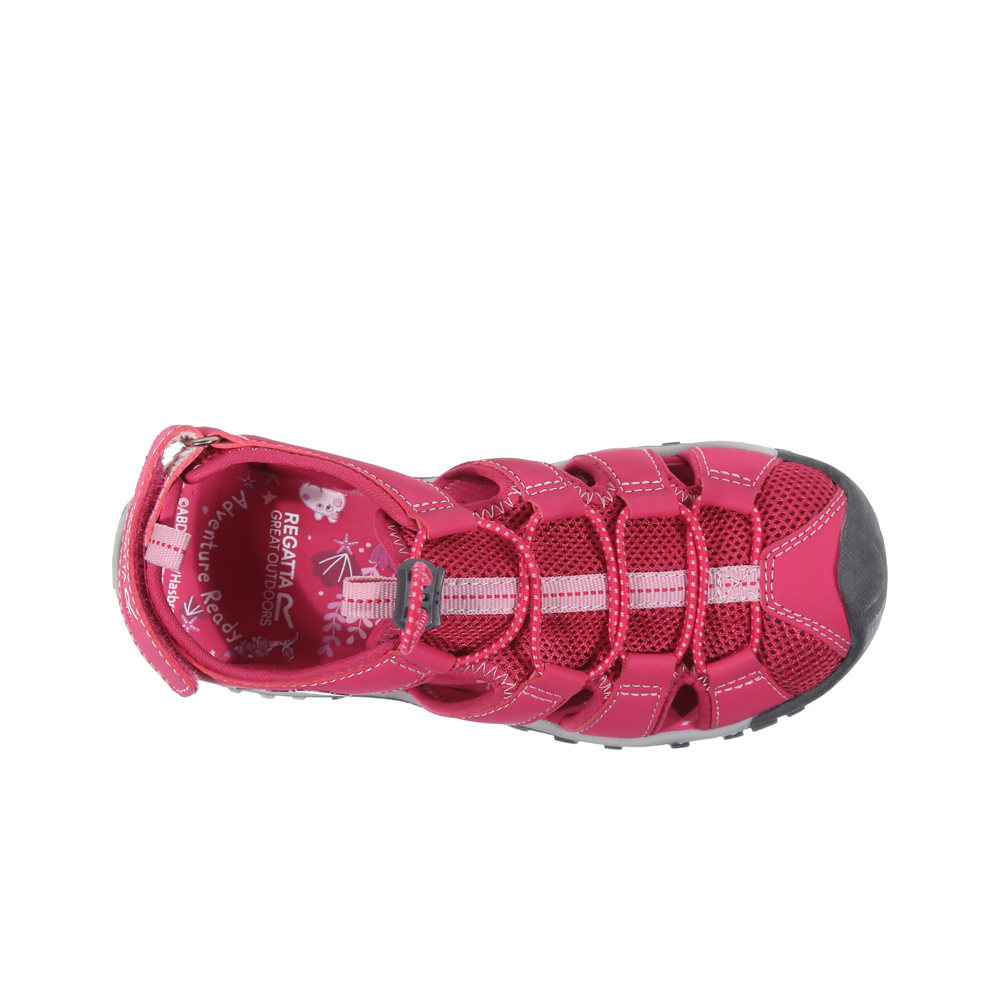 Regatta sandalias trekking niño Peppa Sandal vista superior