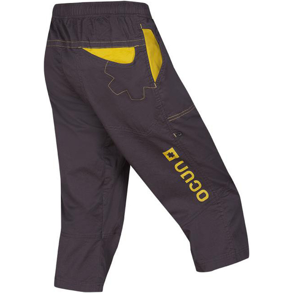 Ocun pantalón montaña hombre JAWS 3/4 PANTS vista trasera