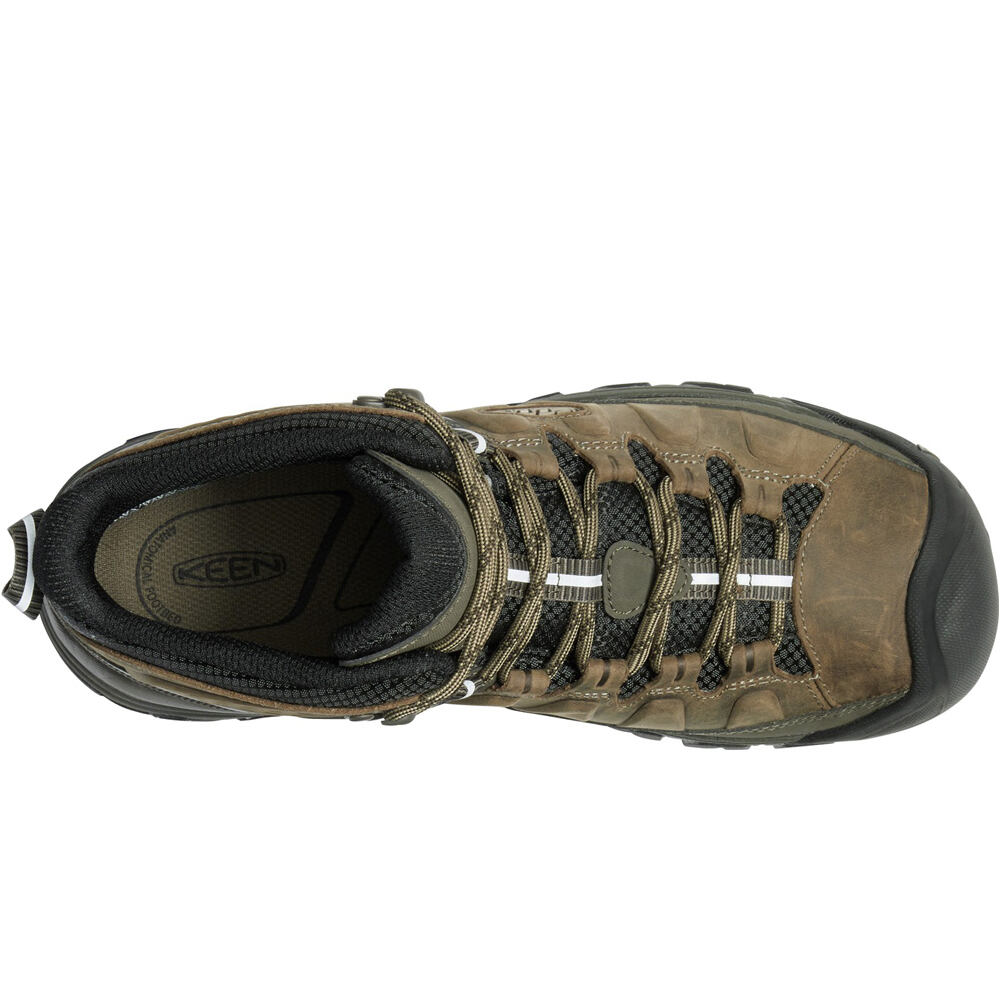 Keen bota trekking hombre TARGHEE III MID WP vista trasera