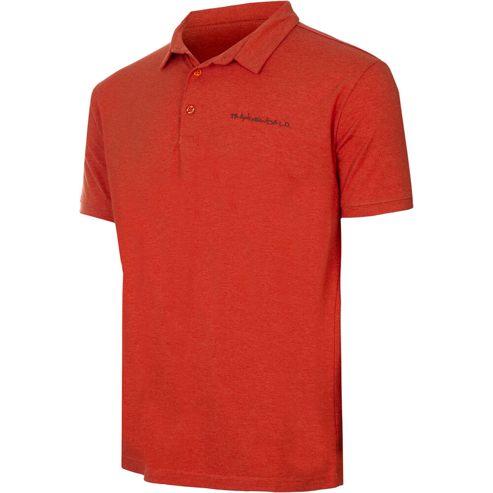 Trango camiseta montaña manga corta hombre POLO FINU 03