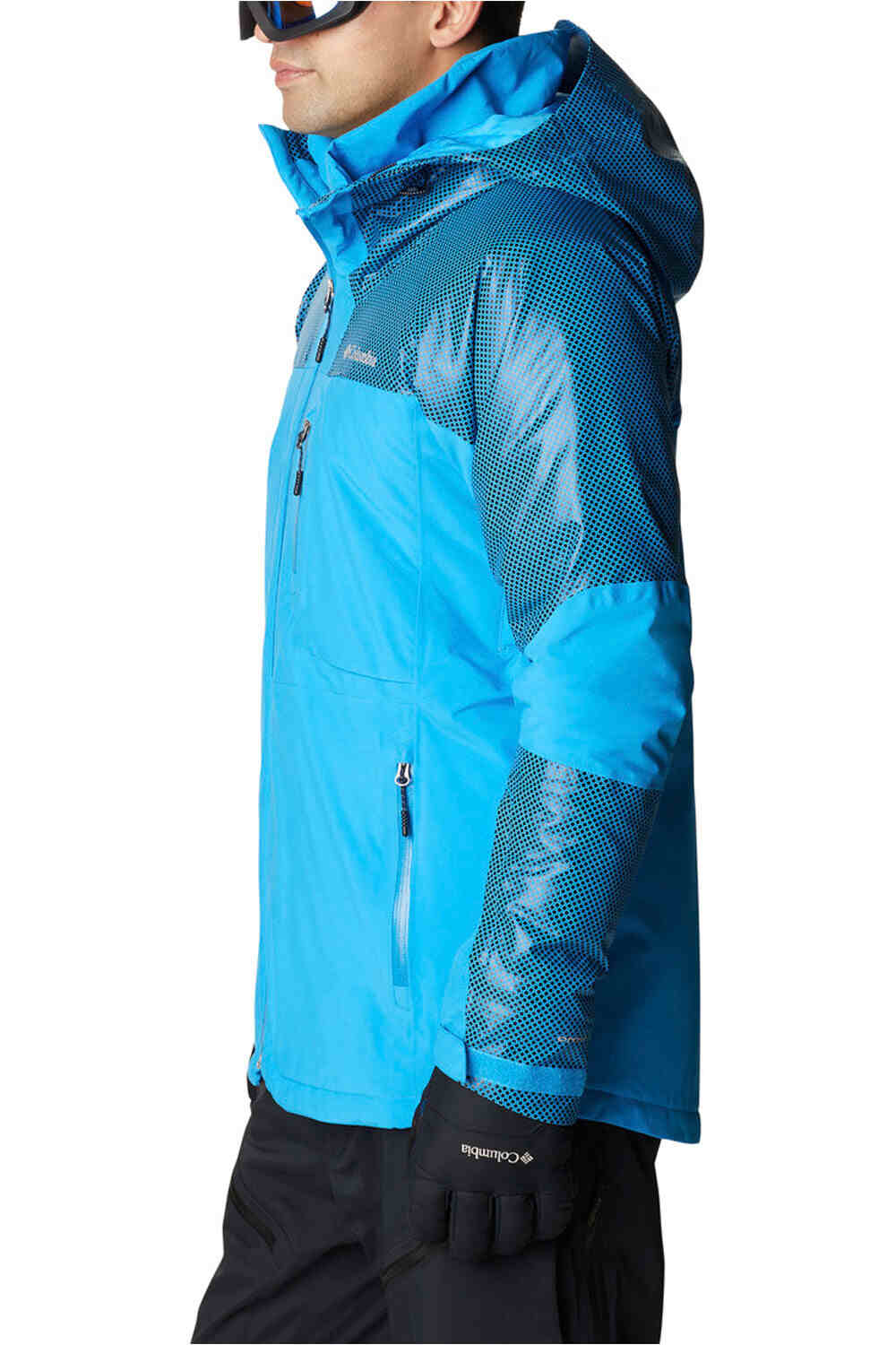 Columbia snow slab black dot jacket chaqueta esquí hombre