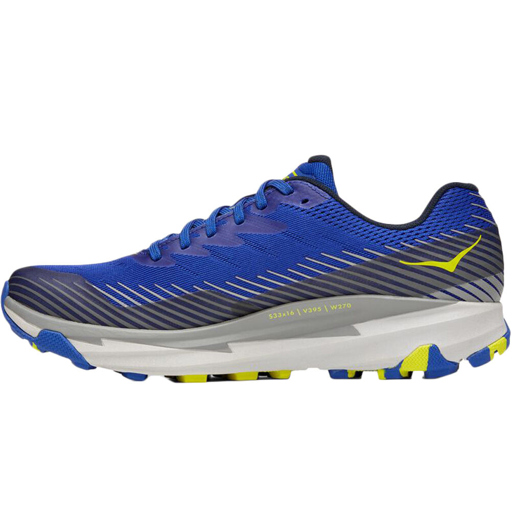 Hoka zapatillas trail hombre TORRENT 2 lateral interior