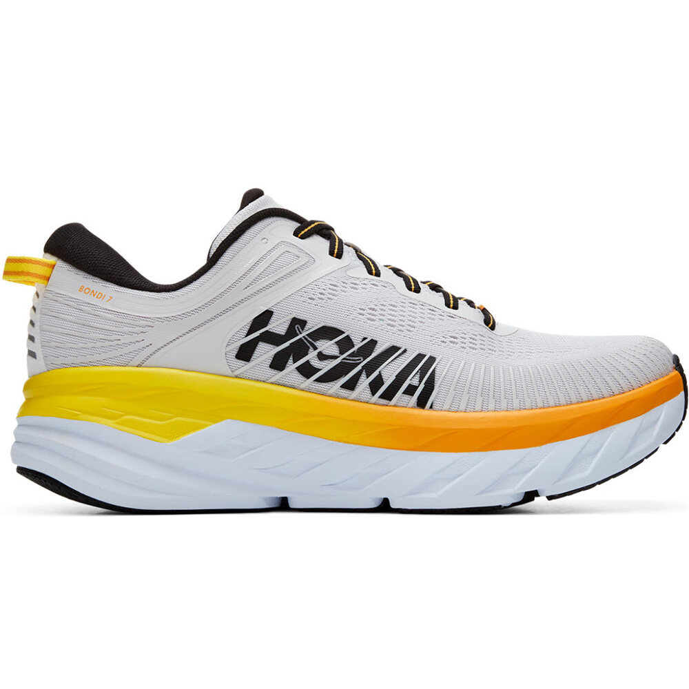 Hoka zapatilla running hombre BONDI 7 lateral exterior