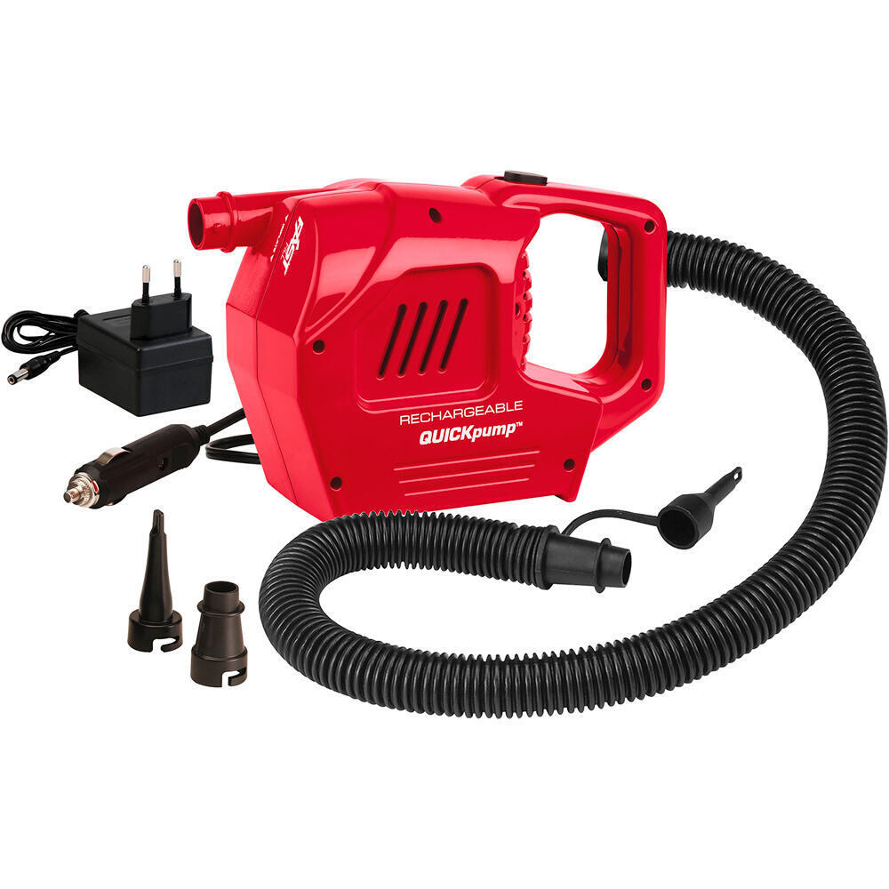 Coleman rechargable 12v 230v quick pump termos
