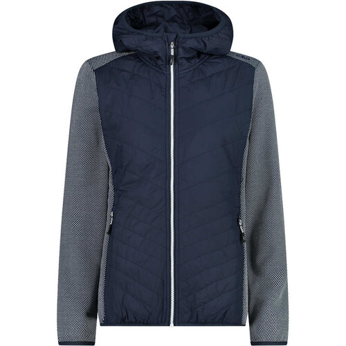 Cmp Woman Jacket Hybrid Fix Hood