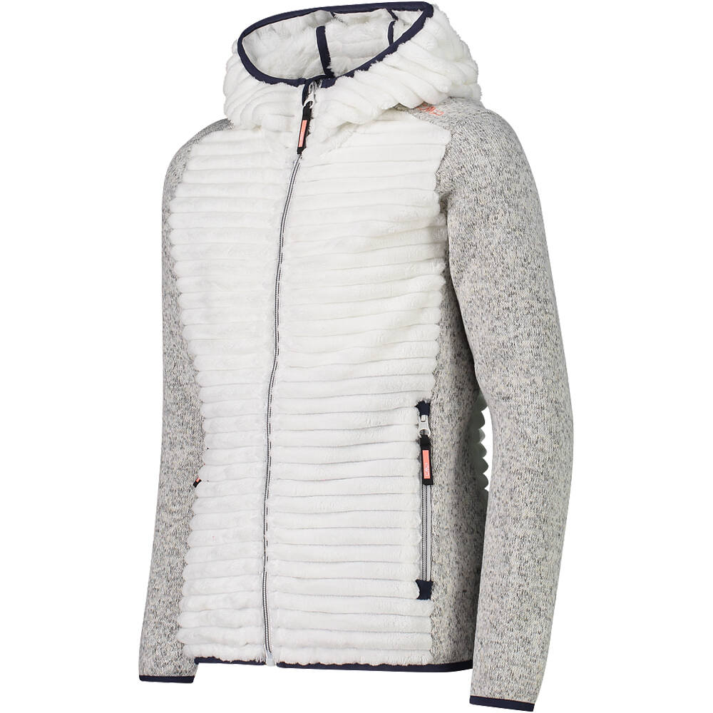 Cmp forro polar niño KID G JACKET FIX HOOD vista detalle