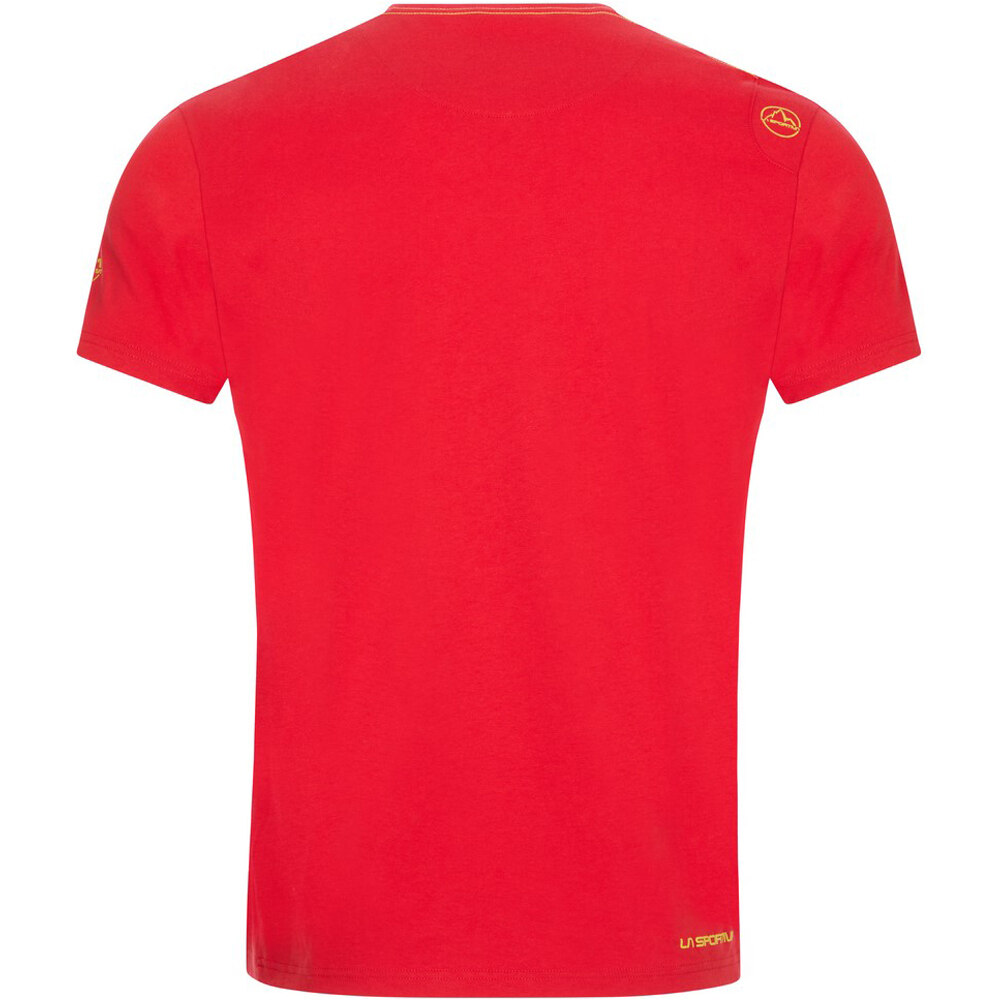 La Sportiva camiseta montaña manga corta hombre STRIPE EVO T-SHIRT vista trasera