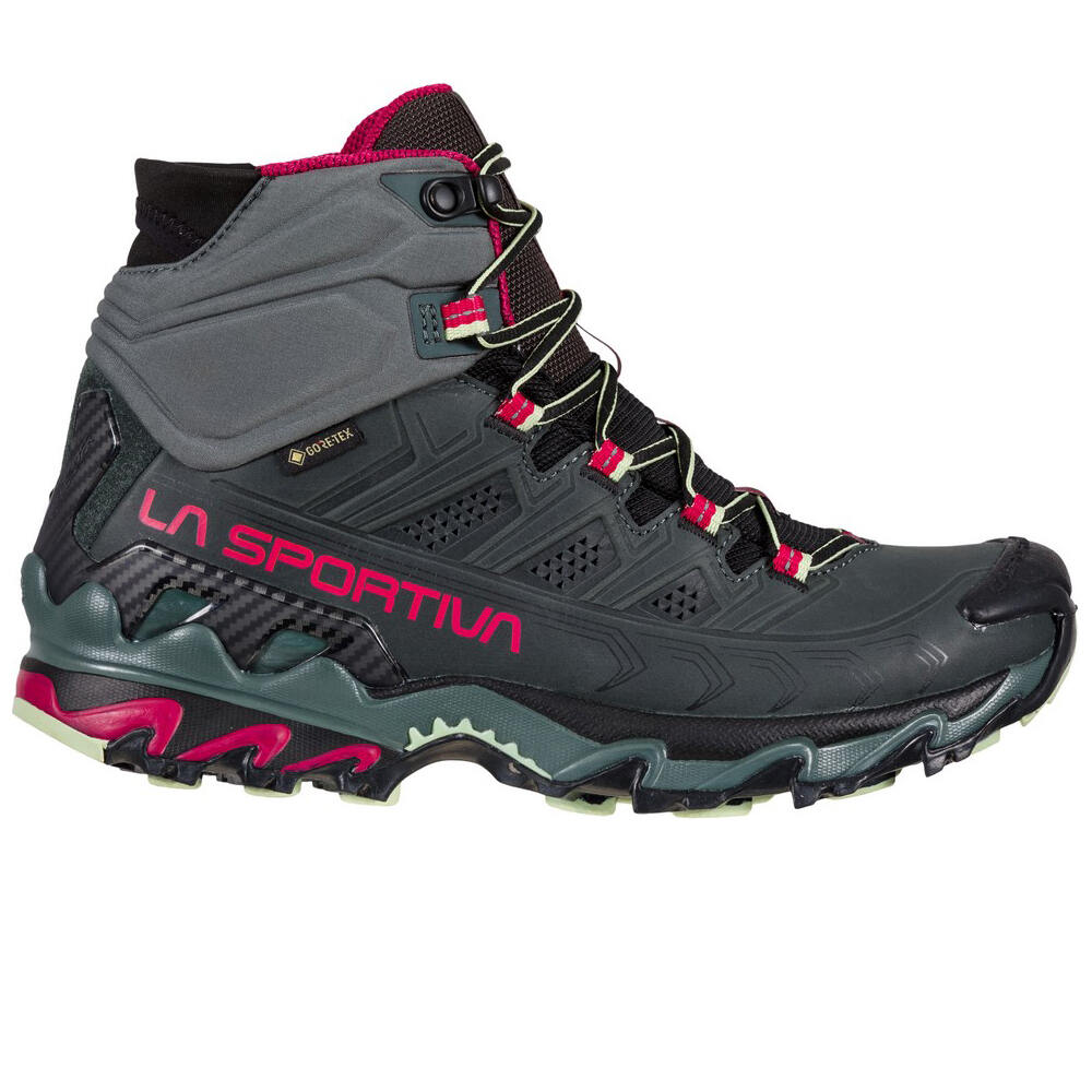 Ultra raptor ii mid leather bota trekking mujer Gris (37,5)