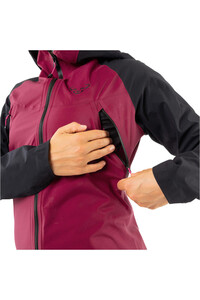 Dynafit chaqueta impermeable ciclismo mujer RIDE 3L W JKT 03