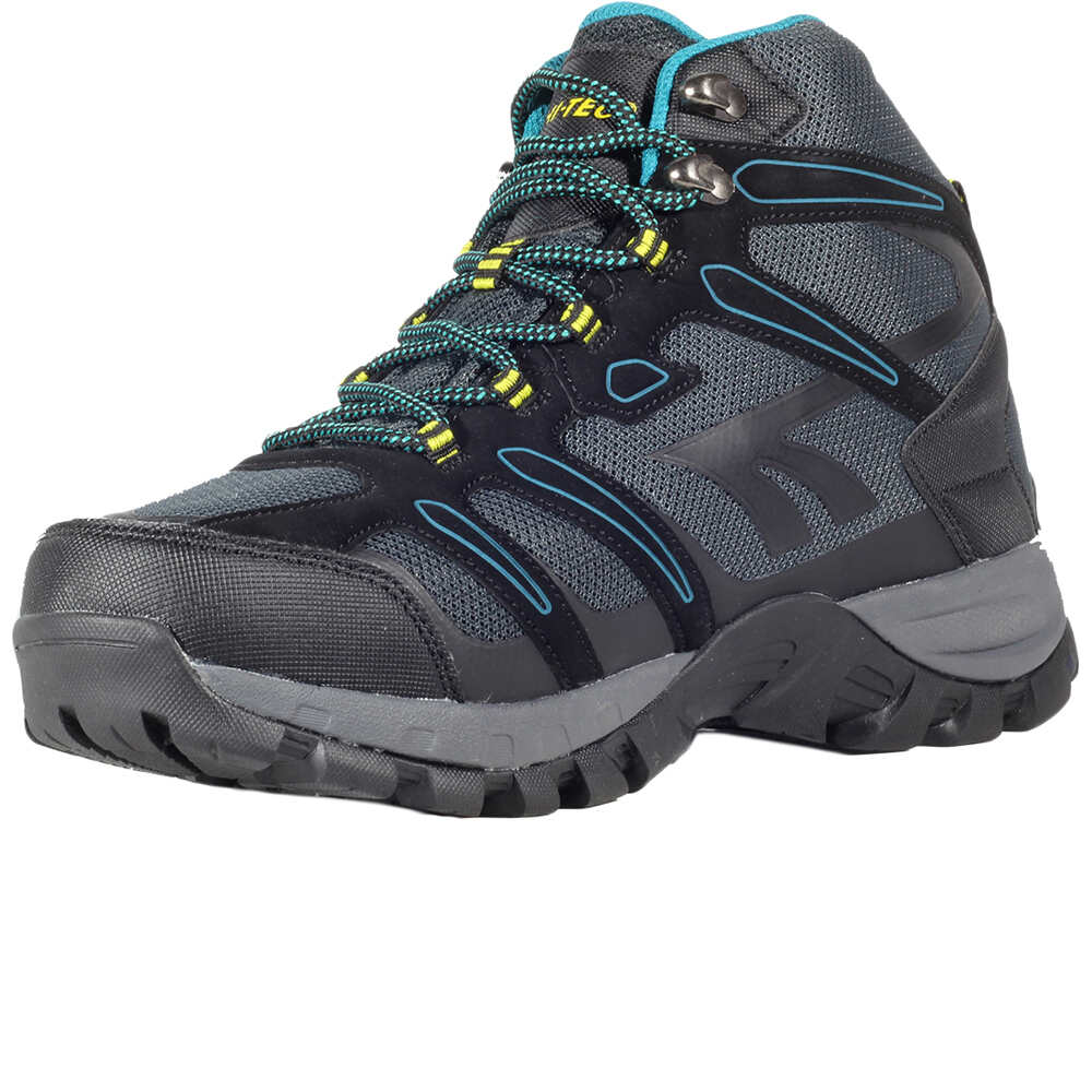 Hi Tec bota trekking hombre MUFLON MID WATERPROOF vista trasera