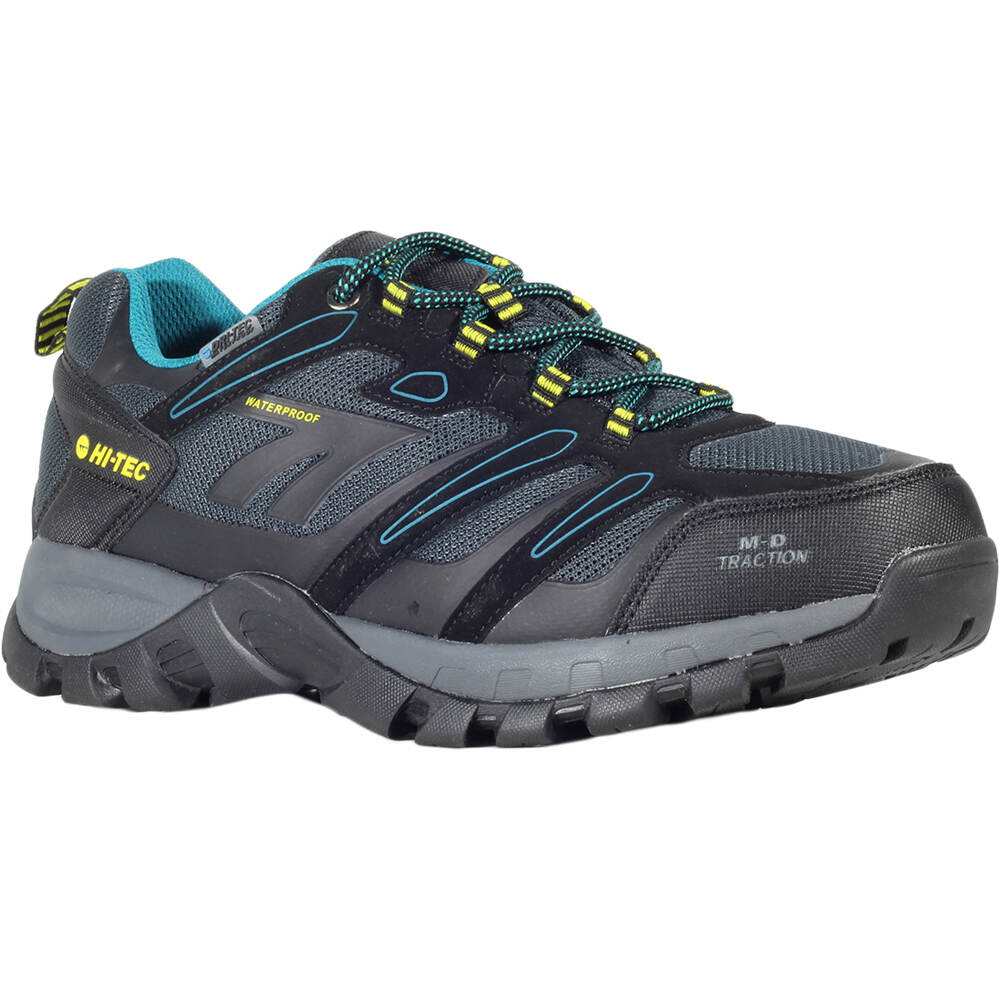 Hi Tec zapatilla trekking hombre MUFLON LOW WATERPROOF lateral interior