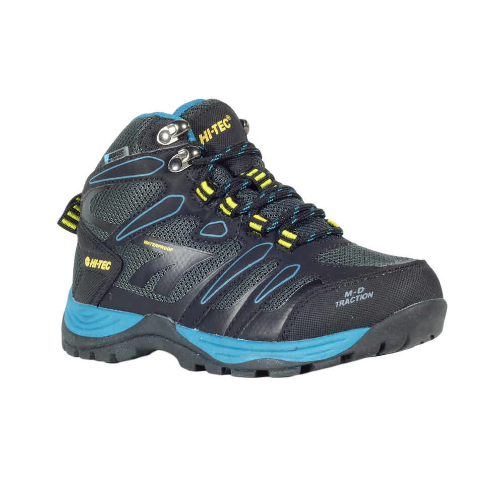 Hi Tec bota trekking niño MUFLON MID WATERPROOF lateral interior