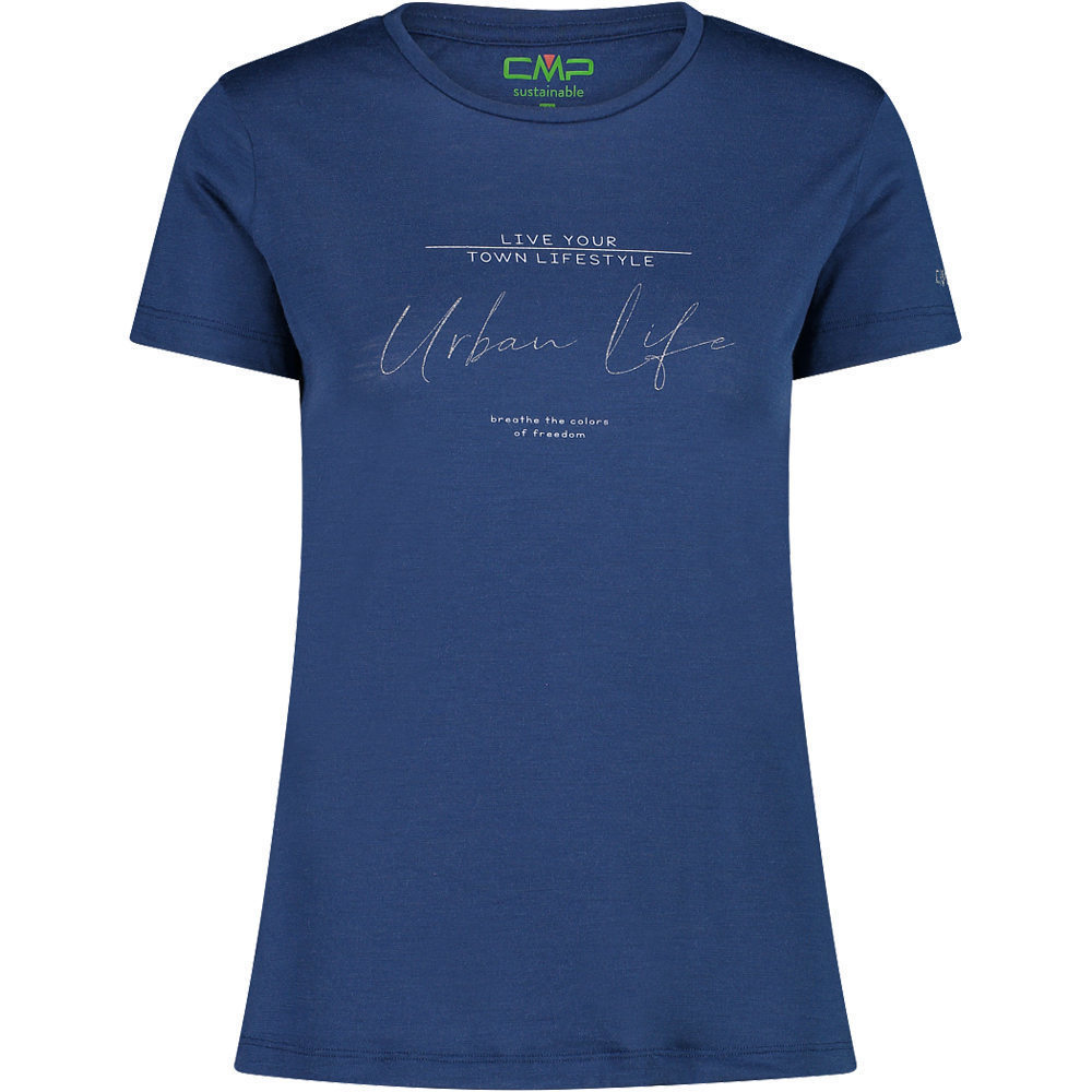 Cmp camiseta ciclismo mujer WOMAN T-SHIRT vista frontal