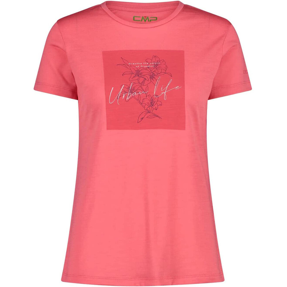 Cmp camiseta ciclismo mujer WOMAN T-SHIRT vista frontal