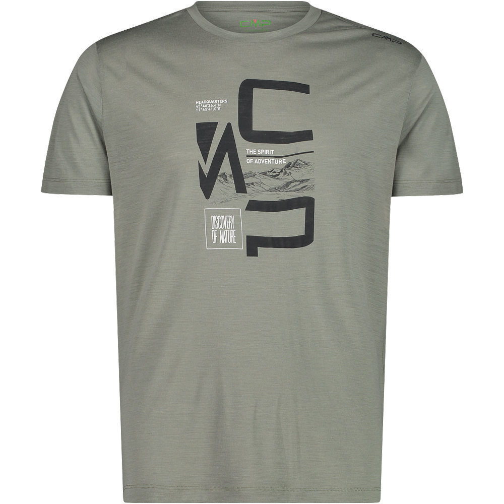 Cmp camiseta ciclismo hombre MAN T-SHIRT vista frontal