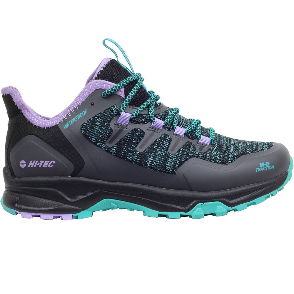 Hi Tec Trek Waterproof gris zapatillas trekking mujer