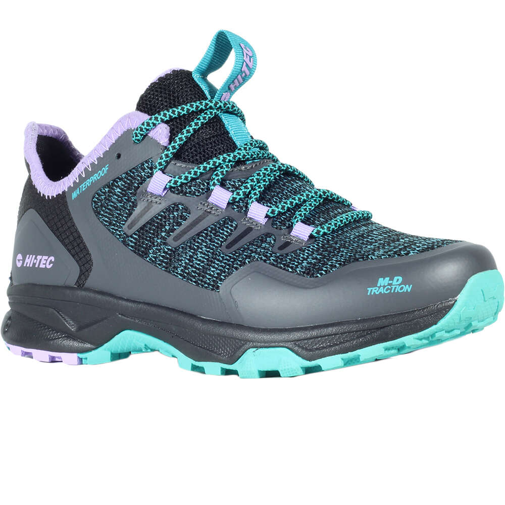 Hi Tec zapatilla trekking mujer TREK WATERPROOF lateral interior