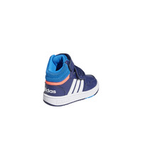 adidas zapatilla multideporte bebe Hoops 3.0 Mid vista trasera