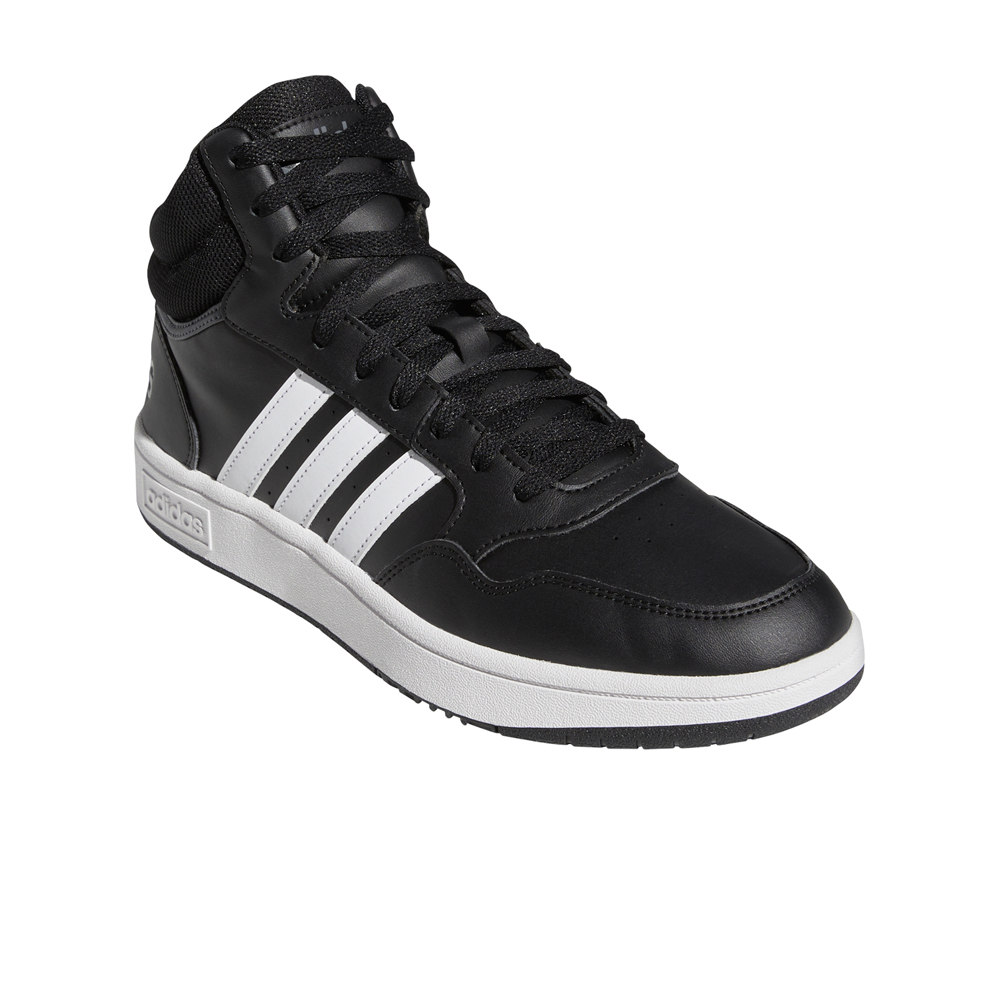 adidas zapatilla moda hombre Hoops 3.0 Mid Classic Vintage vista superior