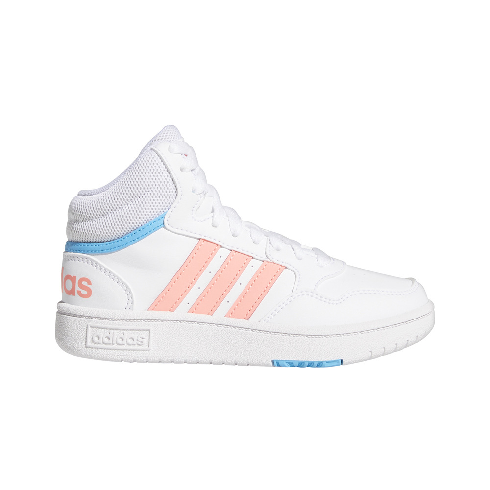 adidas zapatilla baloncesto niños Hoops 3.0 Mid lateral exterior