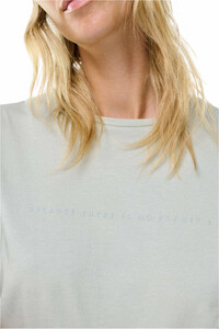Ecoalf camiseta manga corta mujer OROVEALF T-SHIRT vista detalle