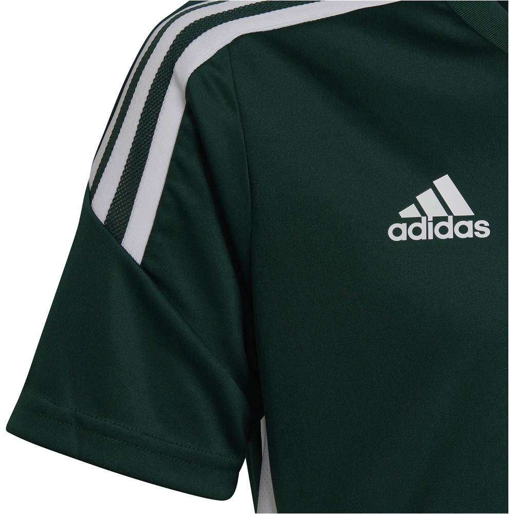 adidas camisetas entrenamiento futbol manga corta niño Condivo 22 vista detalle