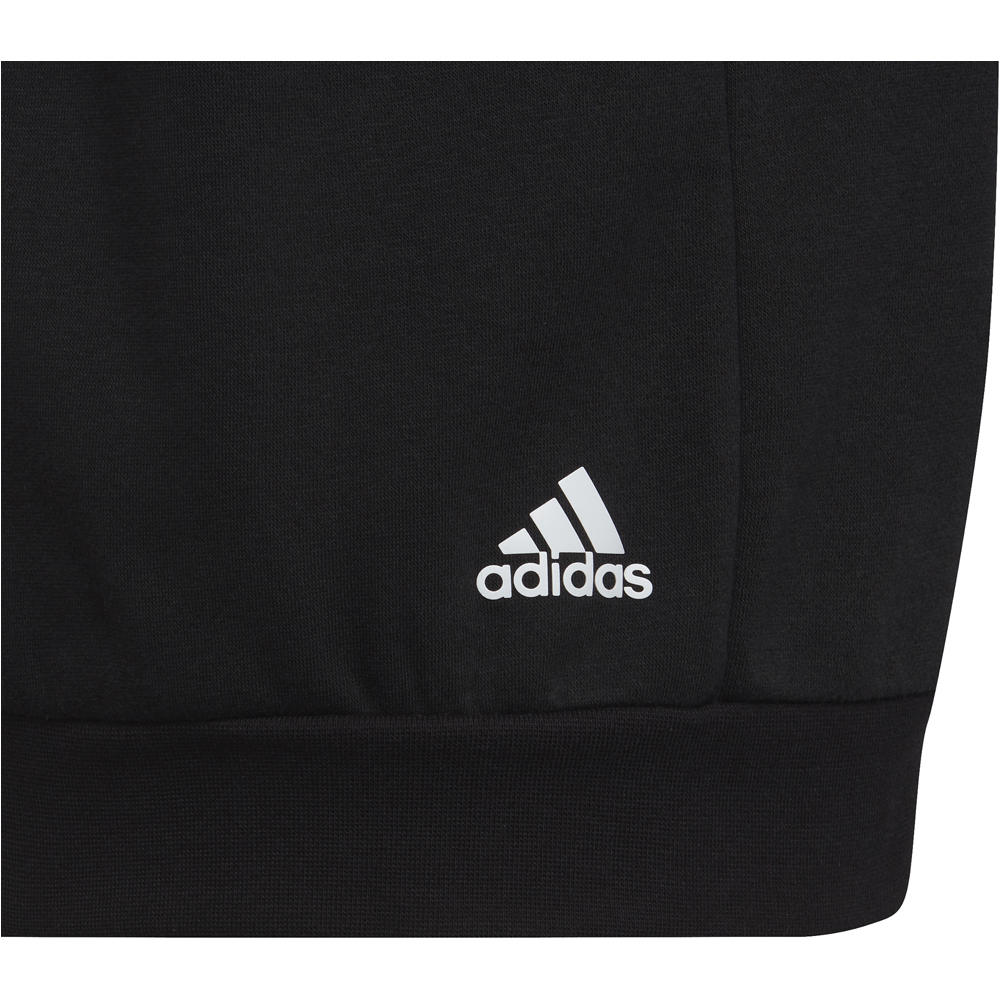 adidas sudadera niño U 3 BAR FL HD vista detalle