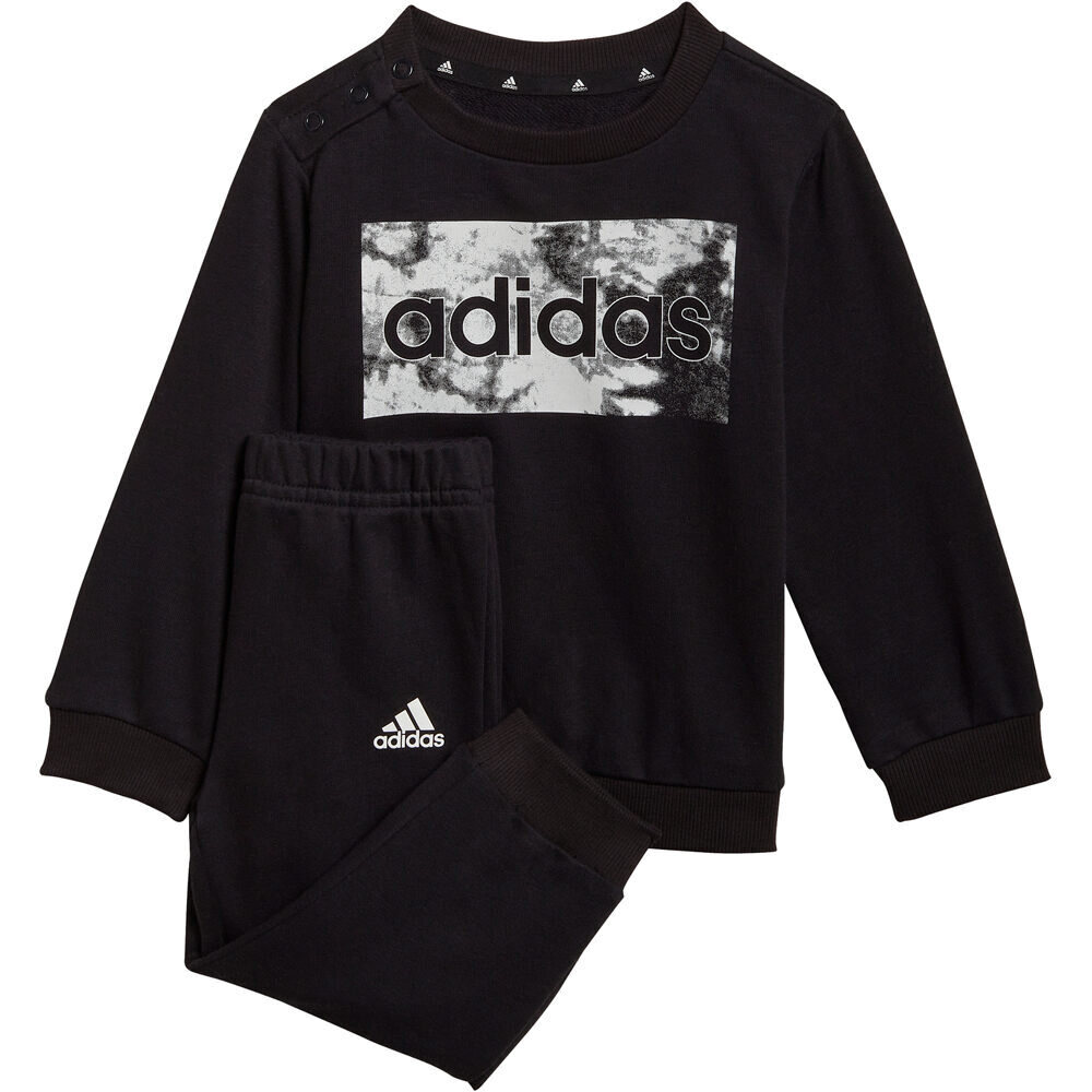 adidas chándal bebé I LIN FT JOG vista frontal