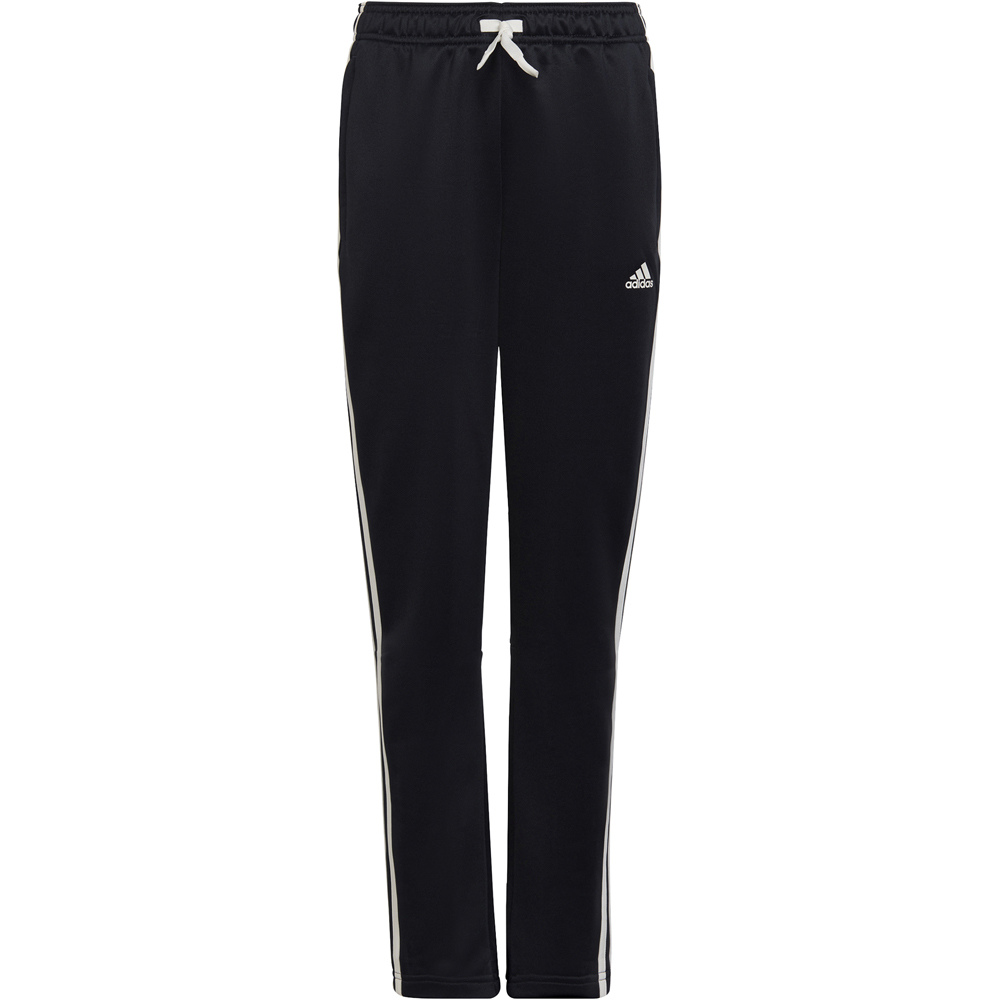 adidas pantalón niña Designed To Move 3 bandas vista frontal