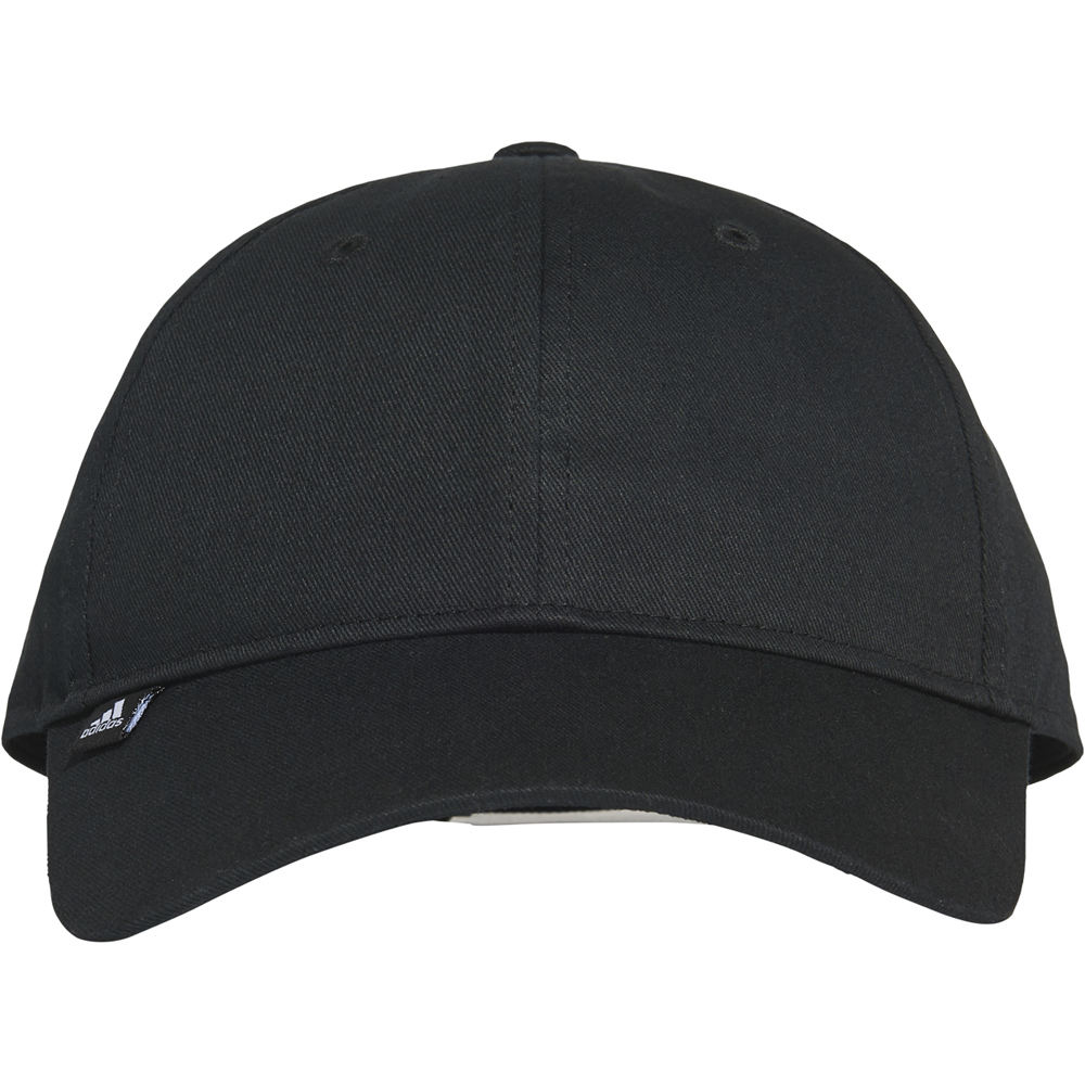 adidas visera lona Essentials 3 bandas vista frontal