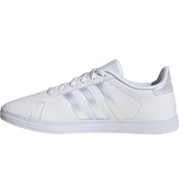 adidas zapatilla moda mujer Courtpoint lateral interior