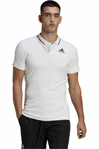 adidas polo tenis manga corta hombre Freelift vista frontal