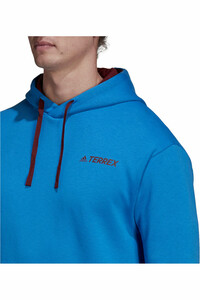 adidas Sudaderas Montaña Hombre Terrex Logo Graphic con capucha 03