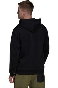 adidas Sudaderas Montaña Hombre Terrex Logo Graphic con capucha vista trasera