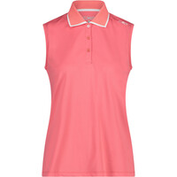 Cmp camiseta tirantes WOMAN POLO SLEEVELESS vista frontal