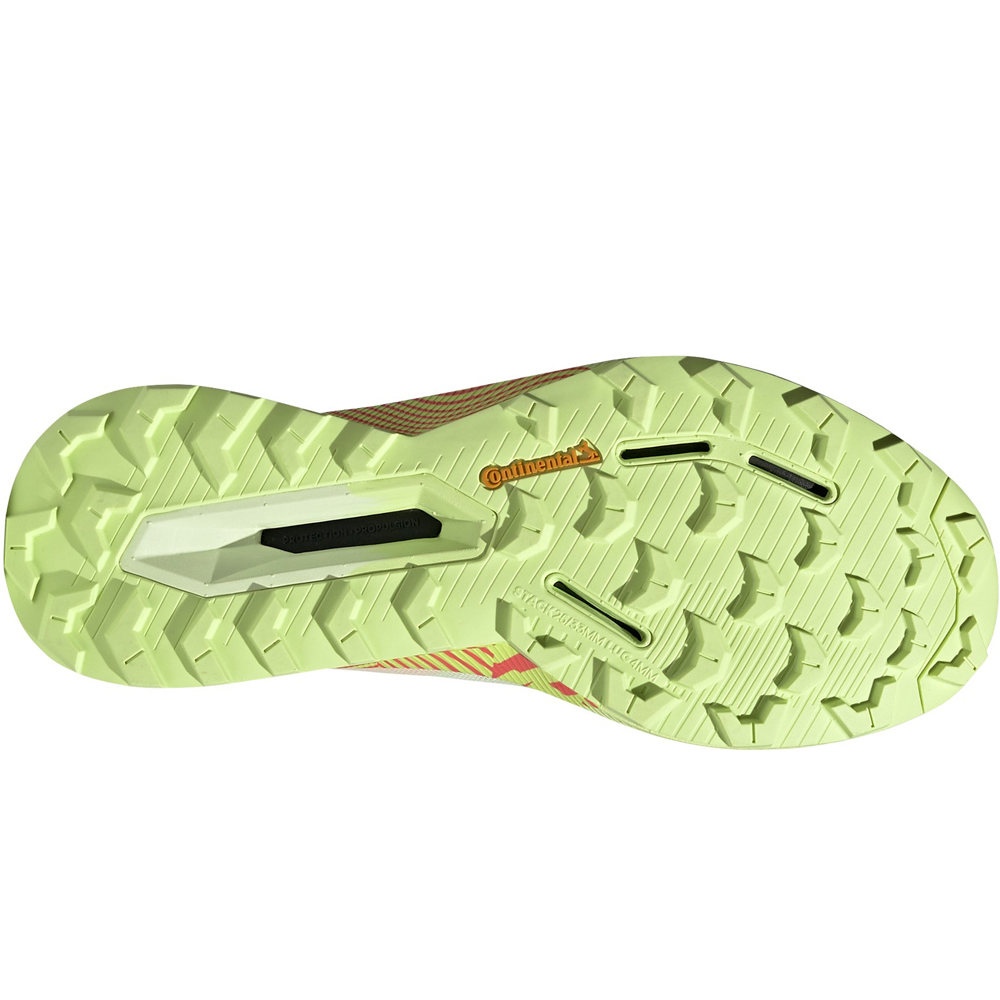 adidas zapatillas trail mujer Terrex Agravic Ultra Trail Running vista trasera