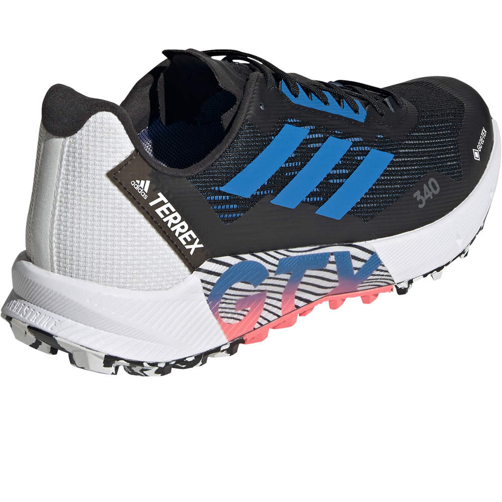 adidas zapatillas trail hombre Terrex Agravic Flow 2.0 GORE-TEX Trail Running vista trasera